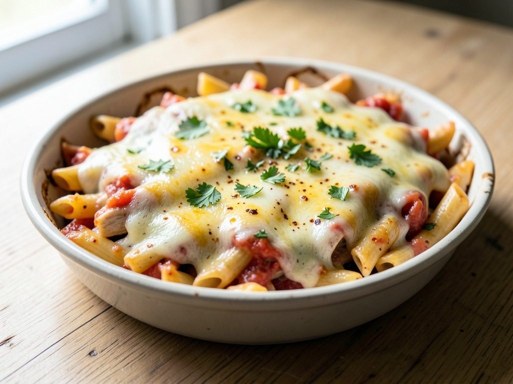 Chicken pasta bake