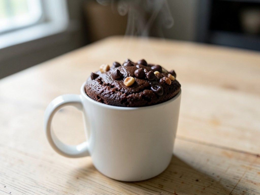 Microwave mug cake