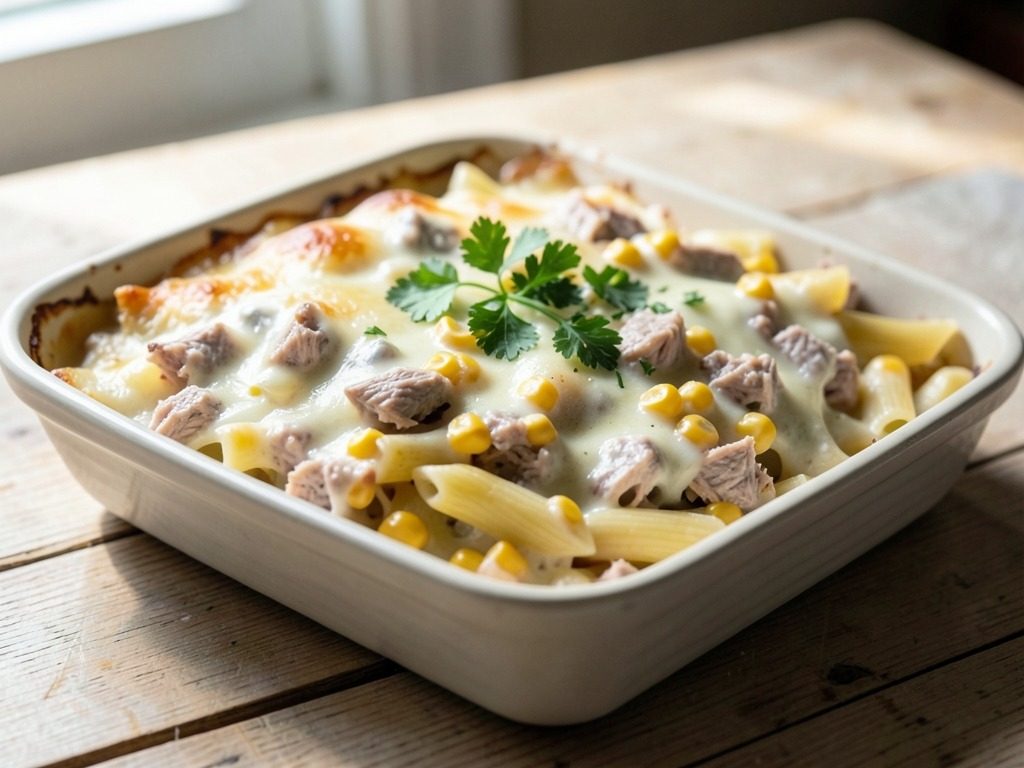 Tuna pasta bake