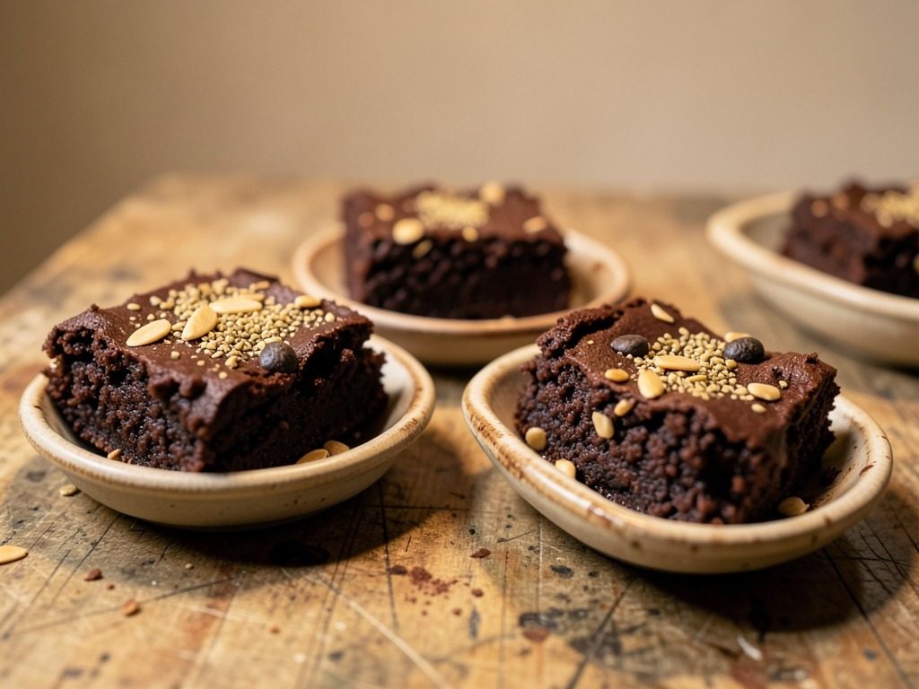 Vegan chocolate brownies