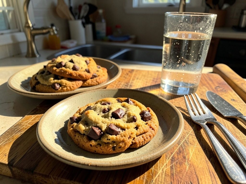 Chewy chocolate chip cookies