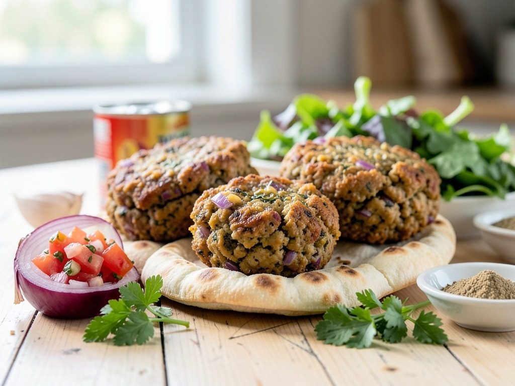 Falafel burger