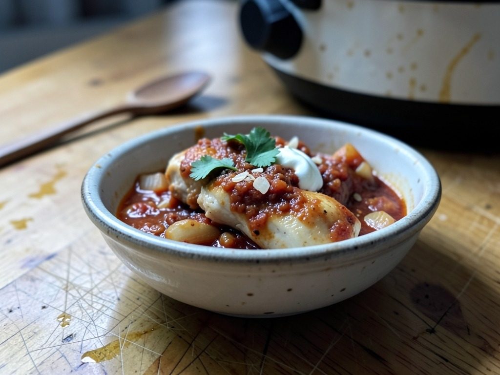 Slow cooker chicken tikka masala