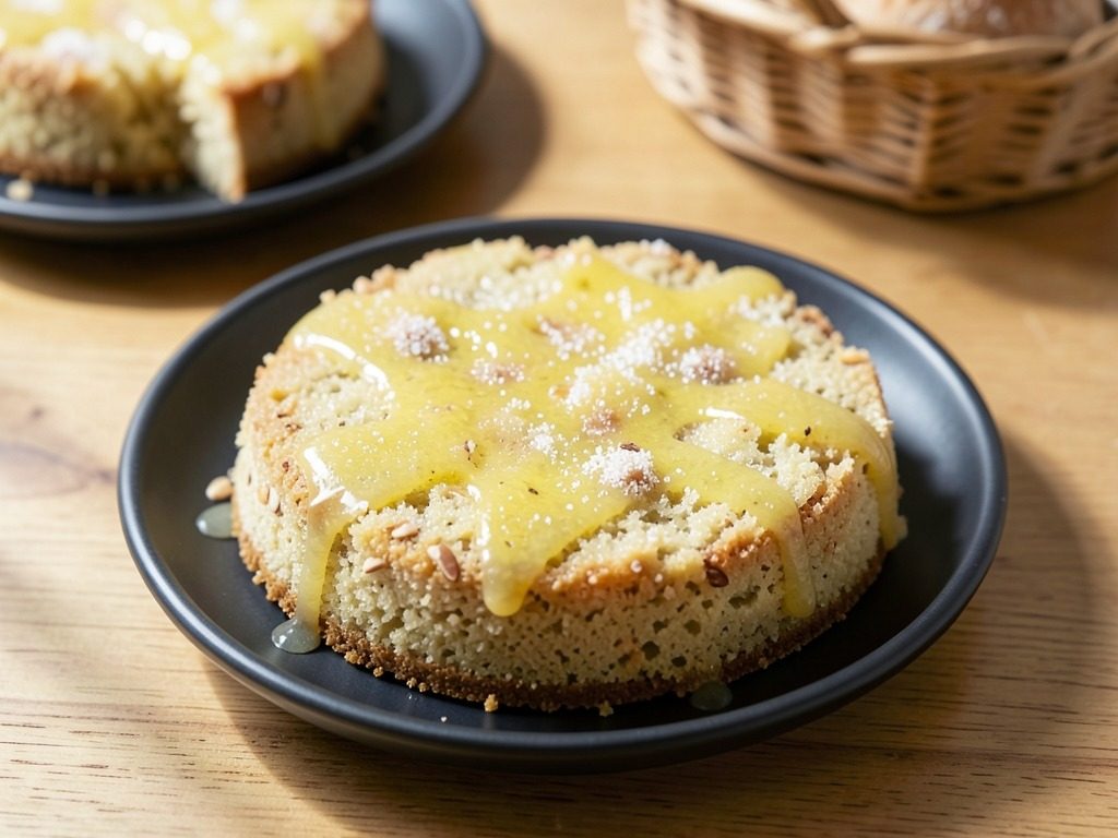 Gluten-free lemon drizzle cake