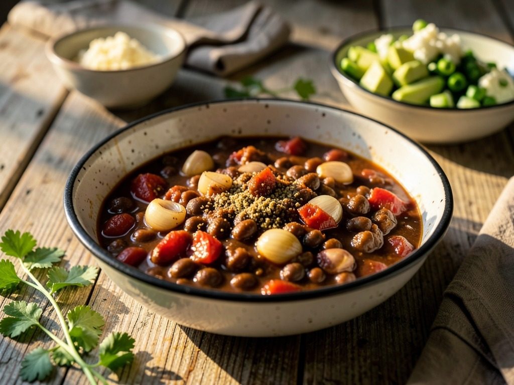 Black bean chilli