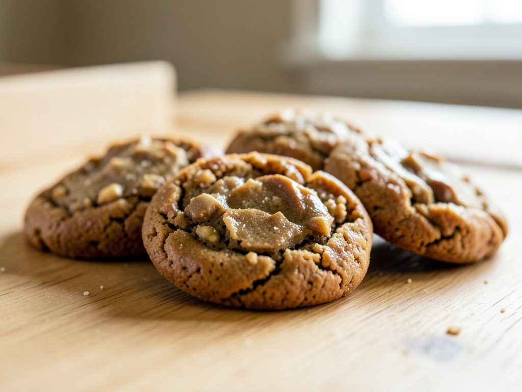 Flourless peanut butter cookies
