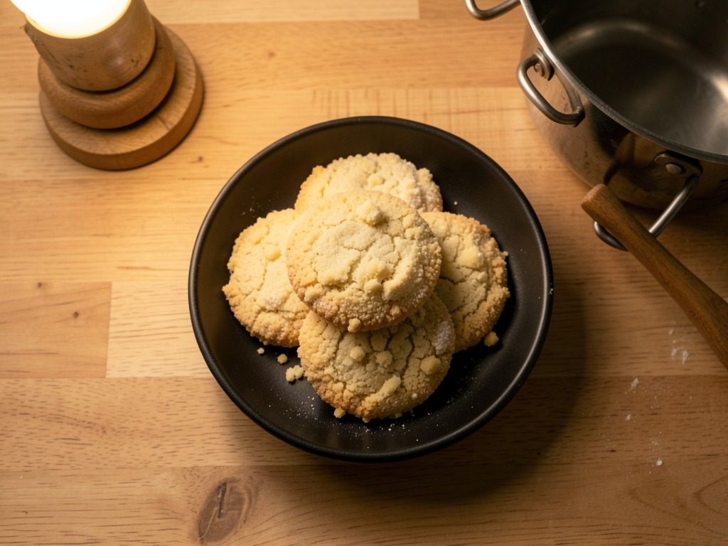 Three-ingredient shortbread