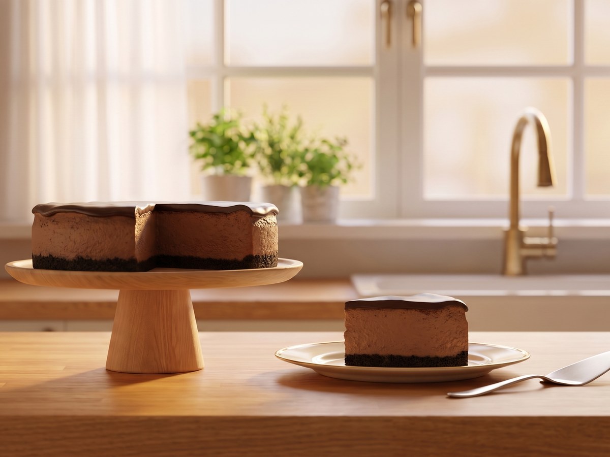 Çikolatalı Cheesecake